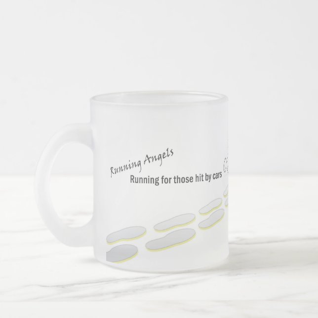 Givré Tasse courante en verre d'anges (Gauche)