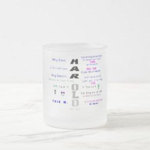 Givré Tasse d'anniversaire - H