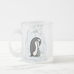Givré Tasse Davin et Annie les manchots