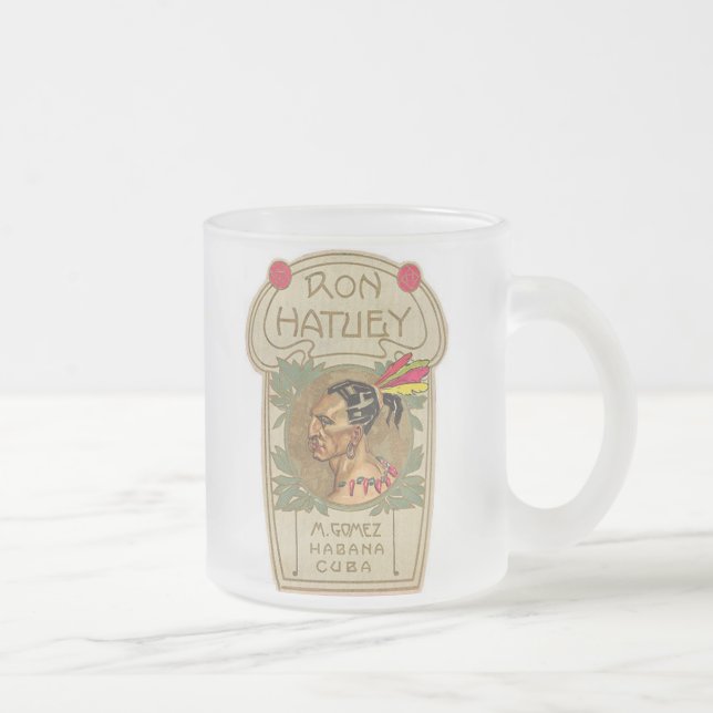 Givré Tasse de bière de Ron Hatuey De Cuba (Droit)