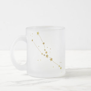 Givré Tasse de bière givrée par zodiaque de Taureau