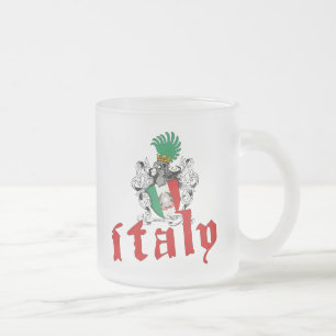 Givré Tasse de bouclier de l'Italie