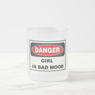 Givré Tasse de café de danger