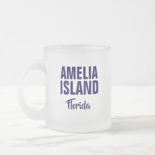 Givré Tasse de café de l'île Amelia Floride