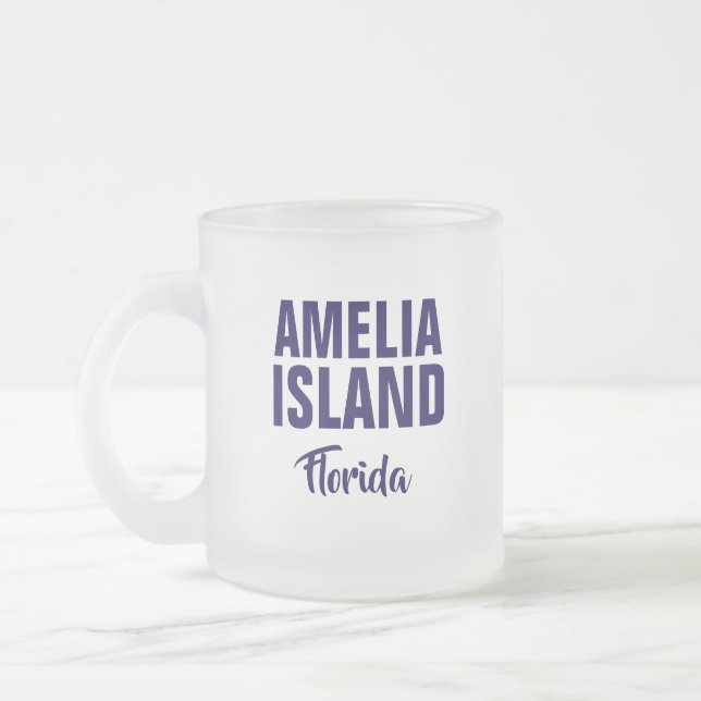 Givré Tasse de café de l'île Amelia Floride (Gauche)