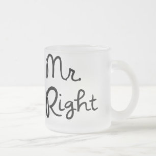 Givré Tasse de café de M. Right