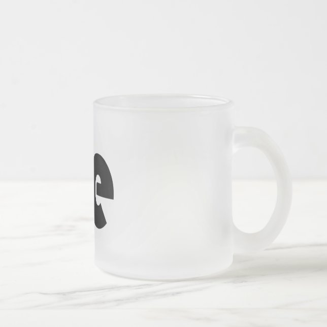 Givré Tasse de café de mine (Droit)
