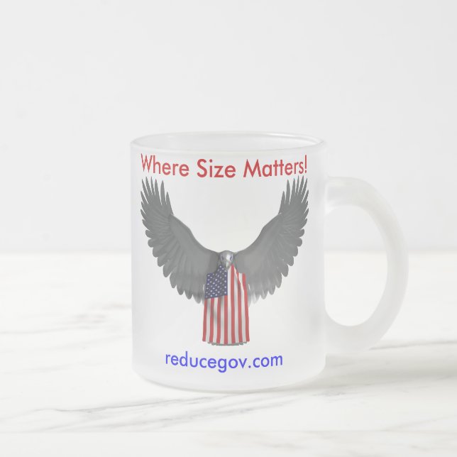 Givré tasse de café de Reducegov.com où la taille (Droit)