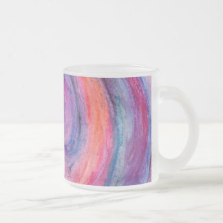 Givré Tasse de café en art abstrait