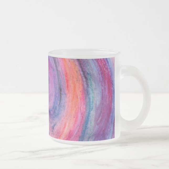Givré Tasse de café en art abstrait (Droit)