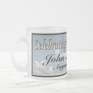 Givré Tasse de café faite sur commande de mariage