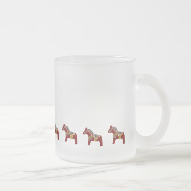 Givré Tasse de cidre chaud rouge, bleu et vert (Droit)