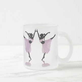 Givré tasse de danse de ballet