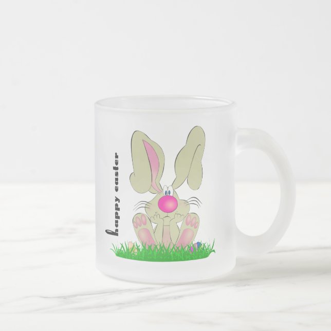 Givré Tasse de lapin de Pâques (Droit)