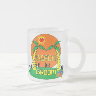 Givré Tasse de marié de plage