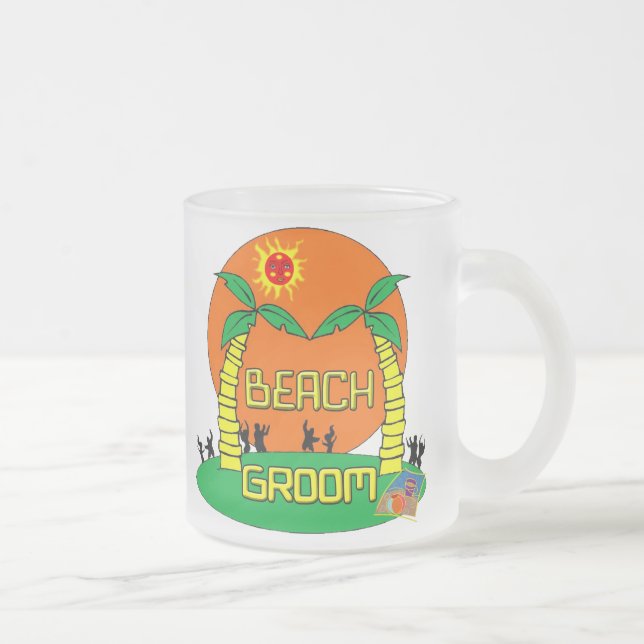 Givré Tasse de marié de plage (Droit)