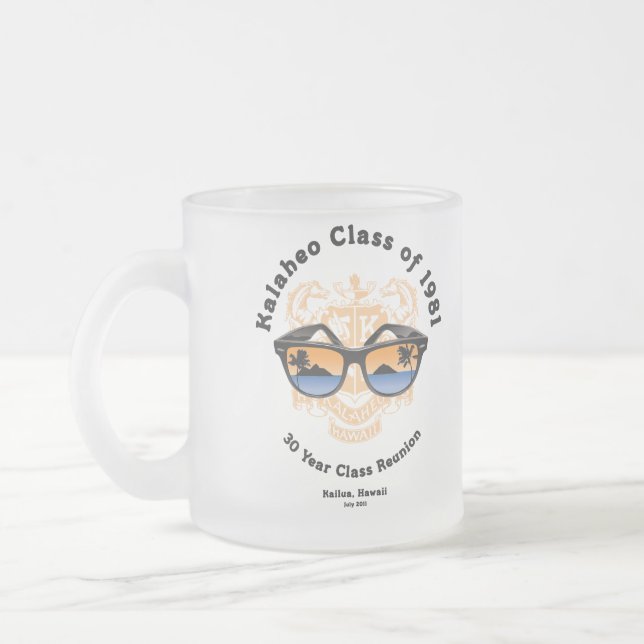 Givré Tasse de réunion de Kalaheo (Gauche)