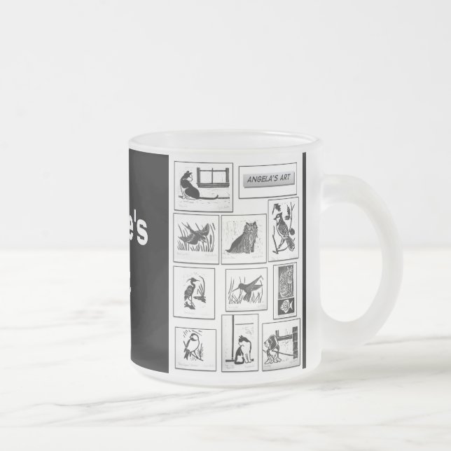 Givré Tasse de variété de l'art d'Angie (Droit)