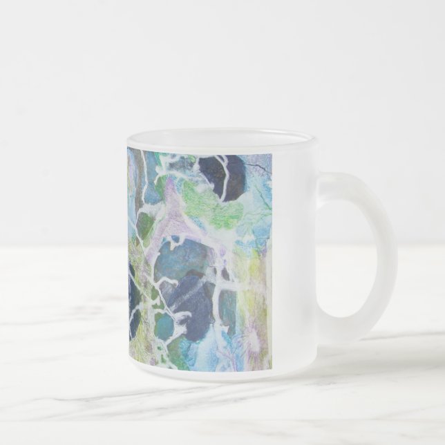 Givré Tasse de vert bleu de la vie d'océan (Droit)
