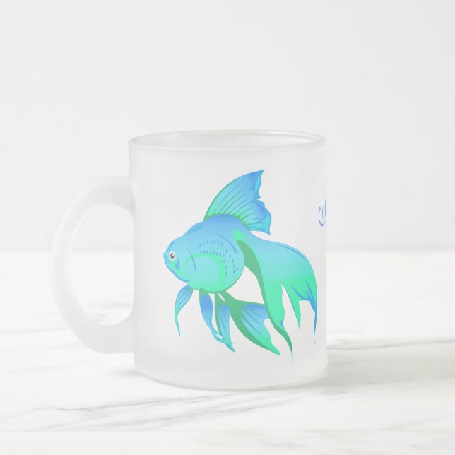 Givré Tasse d'horoscope de Poissons (Gauche)