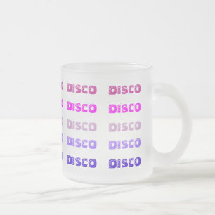 Givré Tasse DISCO (verre dépoli)