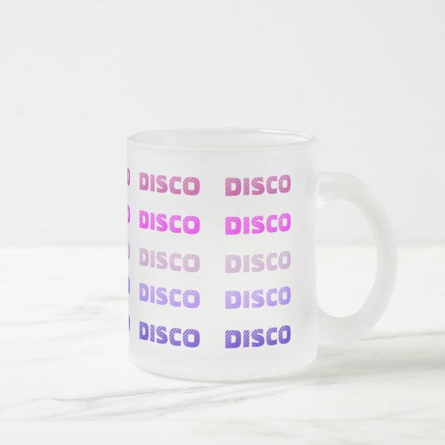 Givré Tasse DISCO (verre dépoli) (Droit)