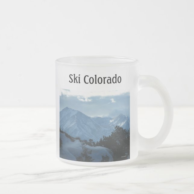 Givré Tasse du Colorado de ski (Droit)