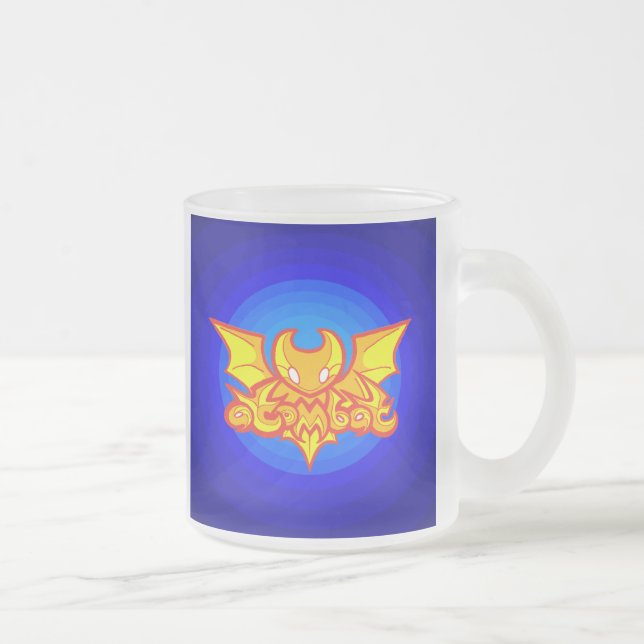 Givré tasse du logo v2 d'atombat (Droit)