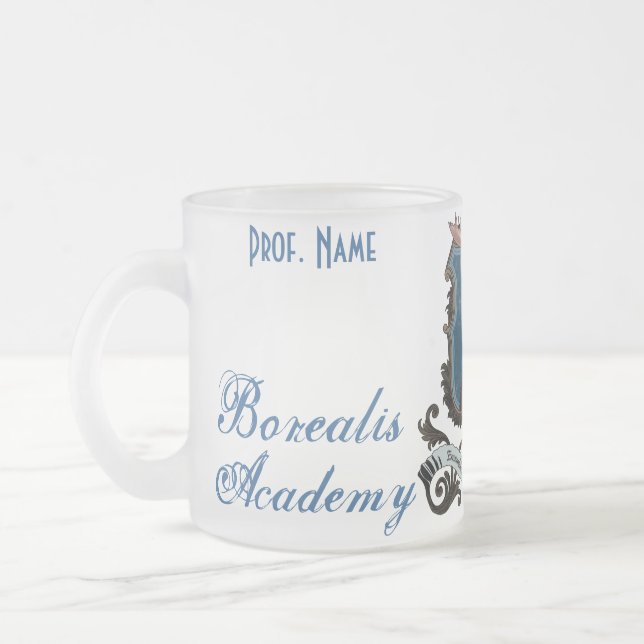 Givré Tasse Editable pour des professeurs (Gauche)