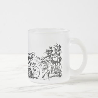 Givré Tasse en verre « de Bicycle RACE "