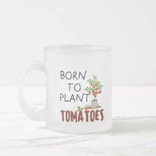 Givré Tasse en verre dépoli avec citation marrante du ja