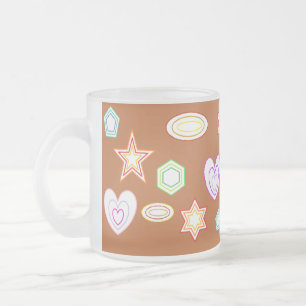 Givré Tasse Formes Marron