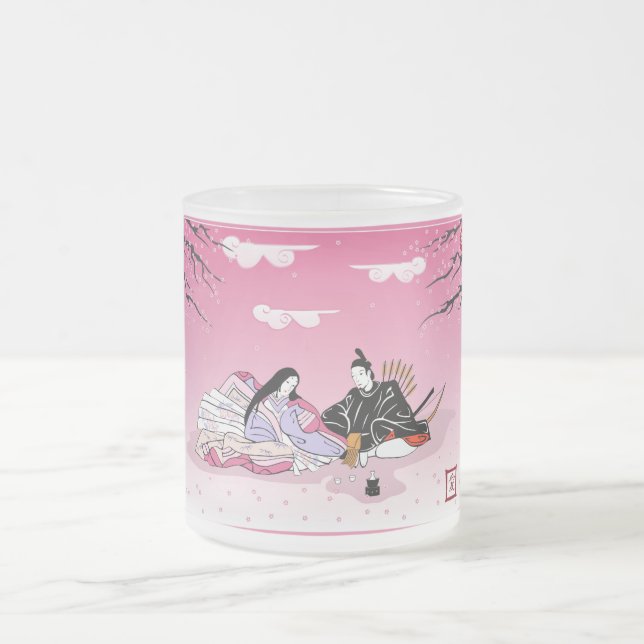 Givré Tasse givrée "amour de Sakura " (Centre)