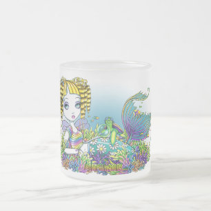 Givré Tasse givrée d'arc-en-ciel de "Sandy" d'art