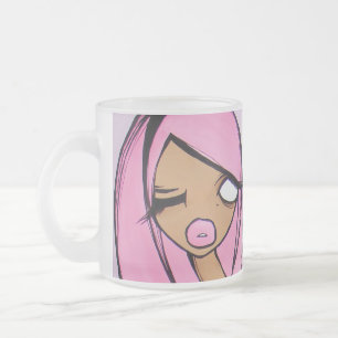 Givré Tasse givrée "de vendredi rose"