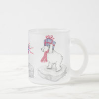 Tasse givrée d'ours blancs !