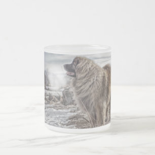 Givré Tasse givrée glacée de Leonberger
