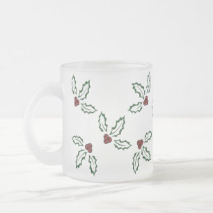 Givré Tasse givrée joli par houx de KRW