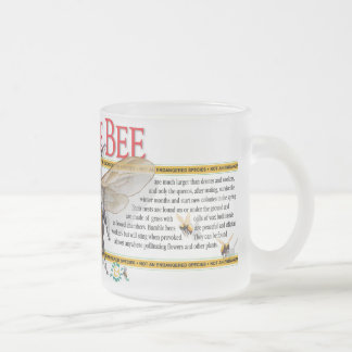 Givré Tasse givrée par abeille