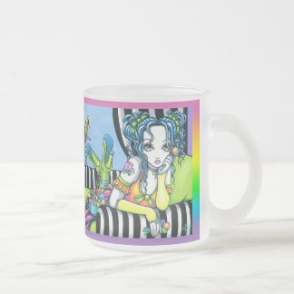 Givré Tasse givrée par art de Fae de perroquet