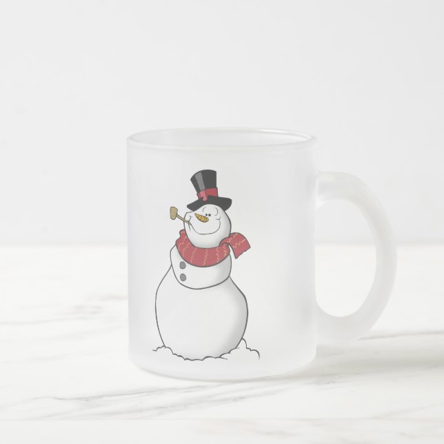 Givré Tasse givrée par bonhomme de neige (Droit)