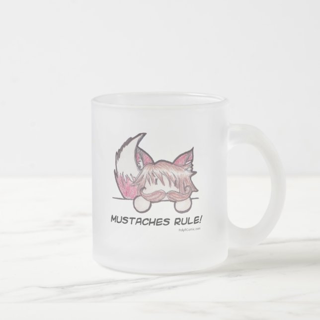 Givré Tasse givrée par règle de moustaches (Droit)