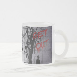 Givré Tasse gothique de cimetière