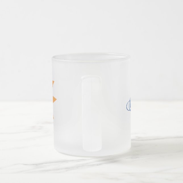 Givré Tasse heureuse avec le nom (Poignée)