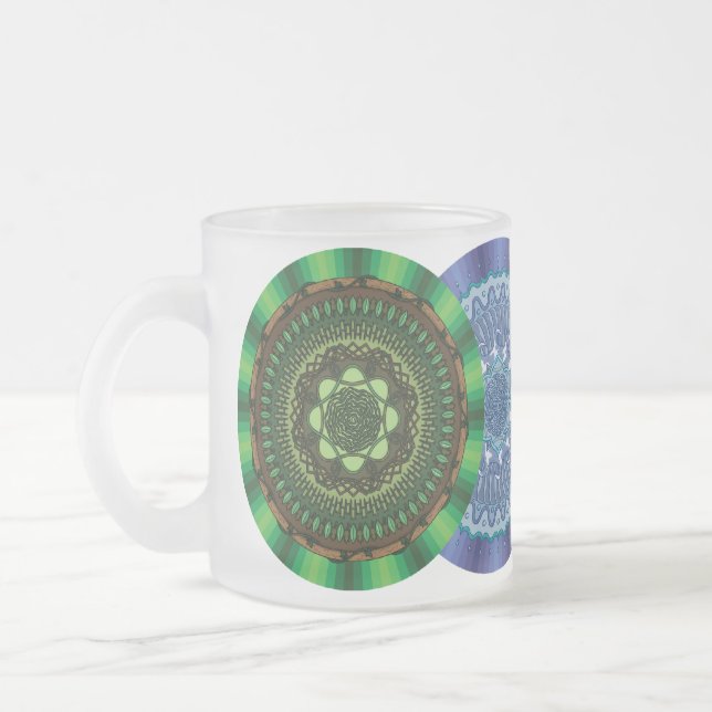 Givré Tasse Mandalas des Éléments (Gauche)