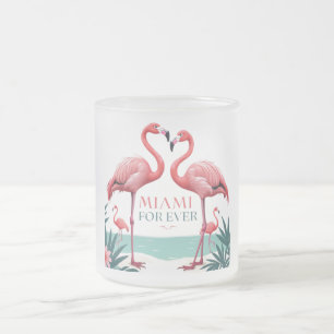 Givré Tasse Miami Flamants Roses