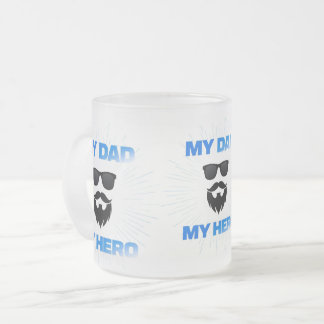 Givré Tasse Mon Papa Mon Héros – Cadeau de Fête des Père