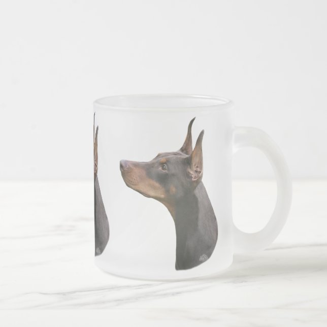 Givré Tasse principale rouge/brune de pinscher de (Droit)