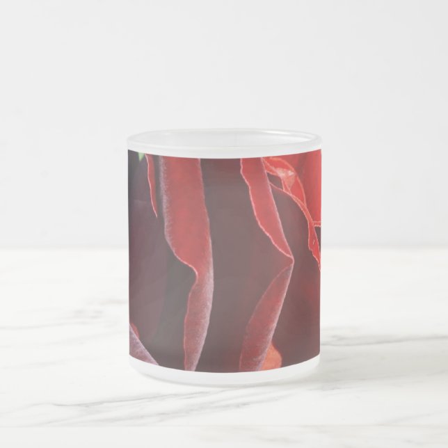 Givré Tasse Rose Rouge (Centre)