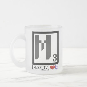 Givré Tasse sociale en verre de logo de M3ZZ_TV